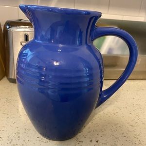 Blue Le Creuset Pitcher